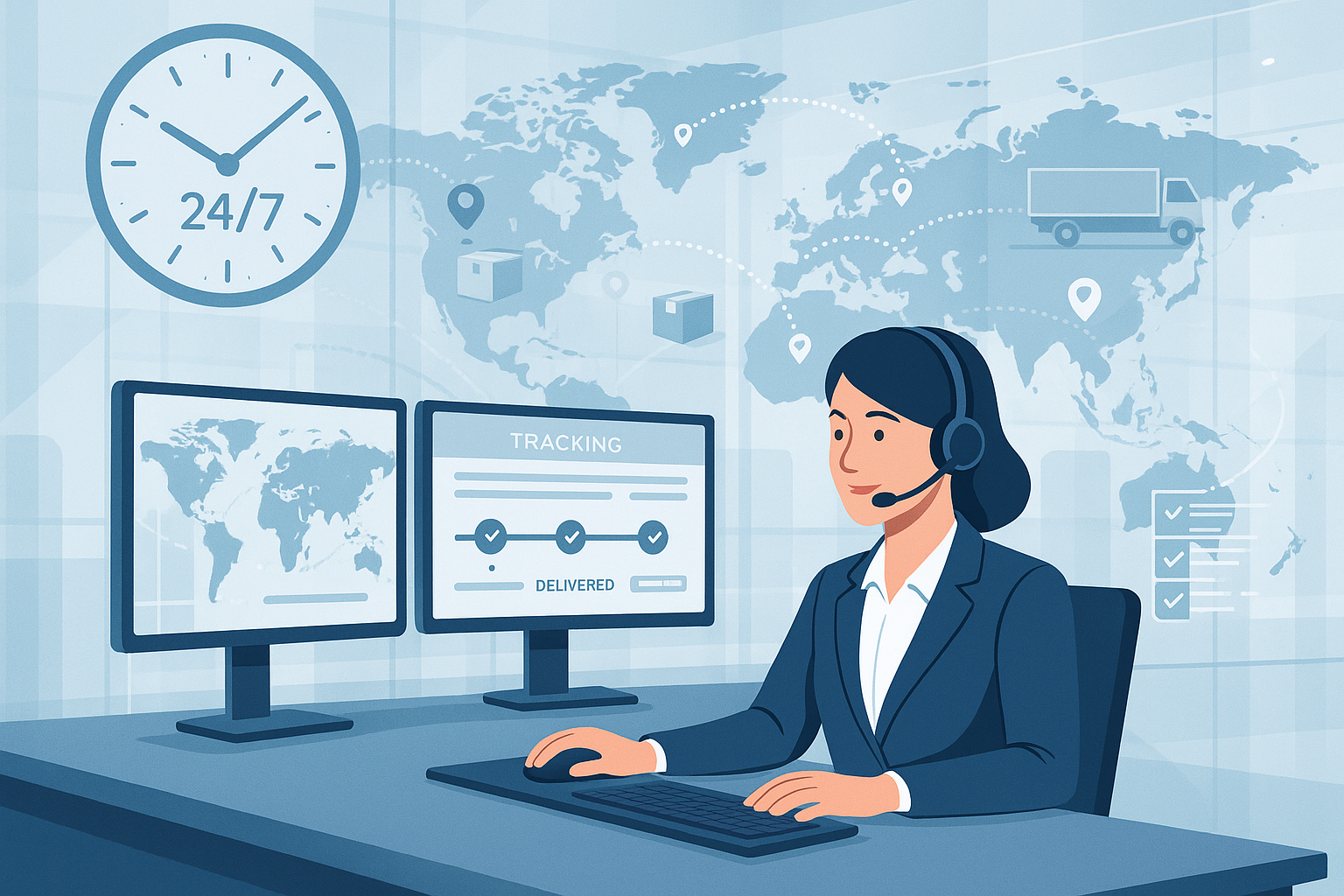 Your Dedicated Partner, Proactive Support
Mohill redefines customer experience with personalized service:

24/7 Responsiveness: Direct account manager access eliminates time zone barriers.

End-to-End Transparency: Real-time visibility from shipment departure to proof of delivery.

Dedicated service for greater peace of mind.